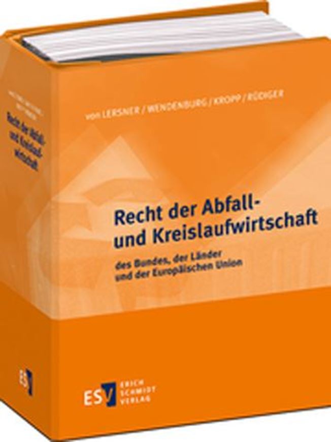 Recht der Abfall- und Kreislaufwirtschaft des Bundes, der Länder und der Europäischen Union