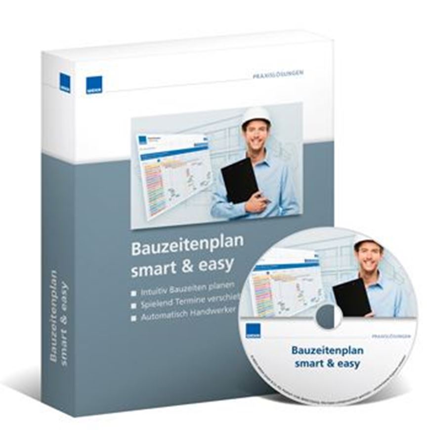 Bauzeitenplan smart & easy CD-ROM   