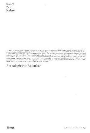 Raum. Zeit. Kultur