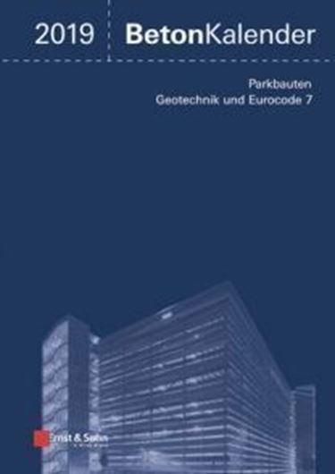 Beton-Kalender 2019, 2 Bde - Einzelbezug