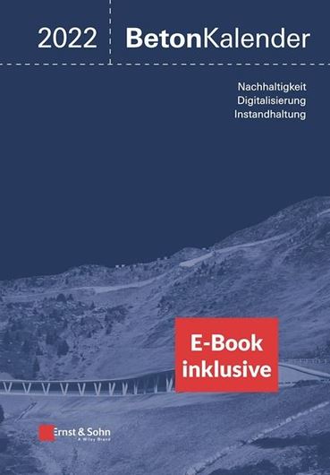 Beton-Kalender 2022 eBundle Fortsetzungspreis Print + PDF