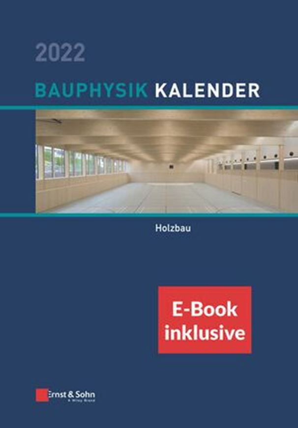 Bauphysik-Kalender 2022,  Bundle. Fortsetzungsbezug