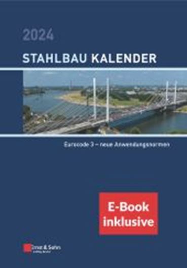 Stahlbau-Kalender 2024  inkl. EBOOK als ePDF Fortsetzungsbezug