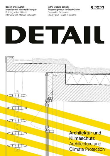 Detail 6/2023 Architektur und Klimaschutz