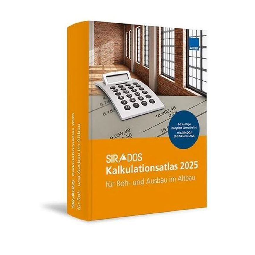 SIRADOS Kalkulationsatlas 2025 Altbau