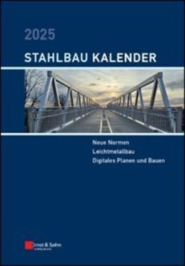 Stahlbau-Kalender 2025 Fortsetzungsbezug.
