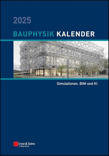 Bauphysik-Kalender 2025  EINZELBEZUG