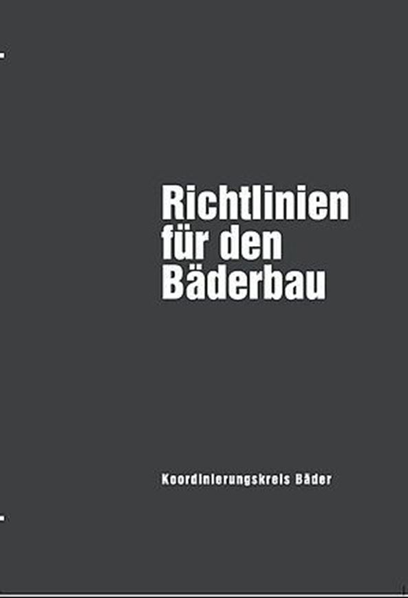 Richtlinien für den Bäderbau  Buch