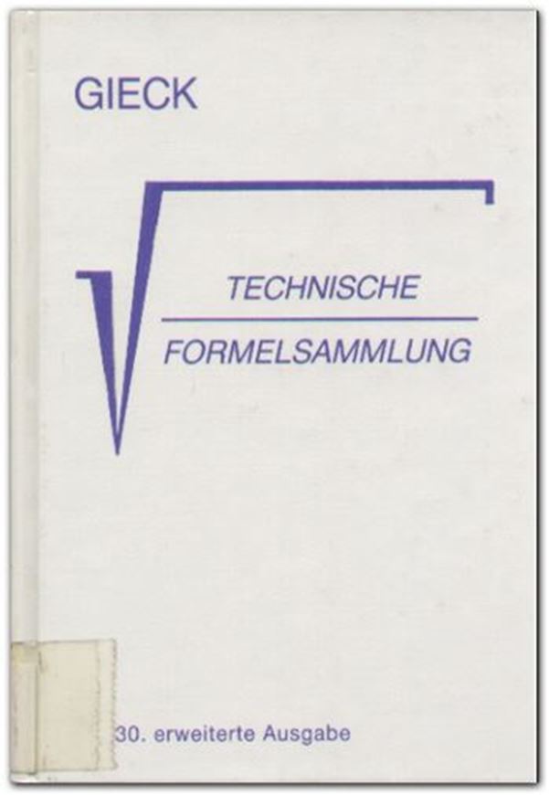 Technische Formelsammlung   