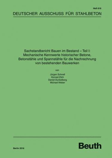 DAfStb 616: Sachstandbericht. Bauen im Bestand Teil 1