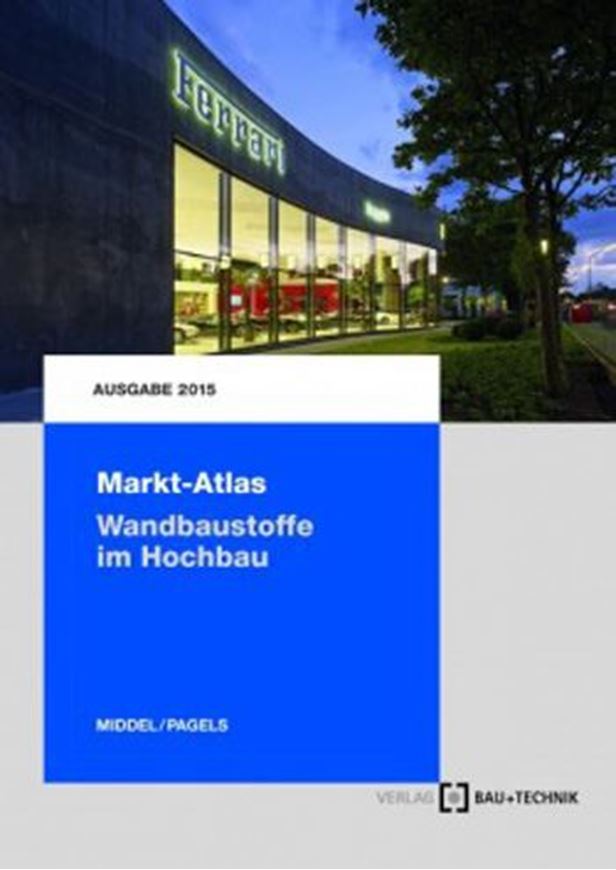 Markt-Atlas Wandbaustoffe im Hochbau   