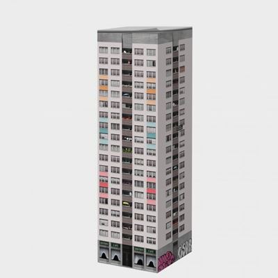 Paperscraper - Plattenbau