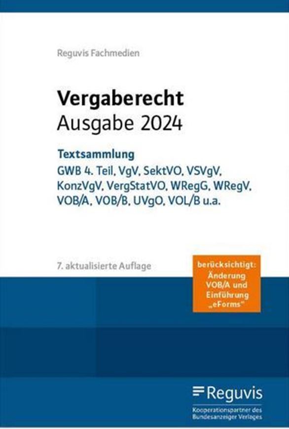 Vergaberecht - Ausgabe 2024