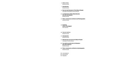 Le Corbusier: Album Punjab, 1951