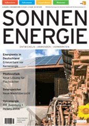 Sonnenenergie ist jetzt nur noch Verbandszei