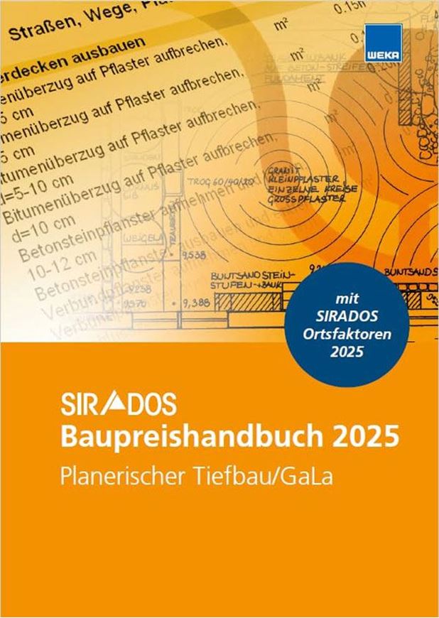 SIRADOS Baupreishandbuch 2025 Planerischer Tiefbau/GaLa