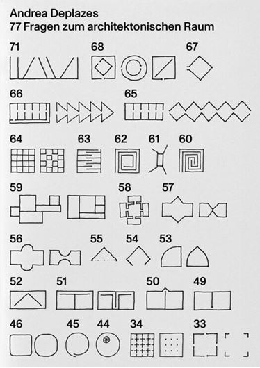 77 Fragen zum Architektonischen Raum. 77 Fragen zum Architektonischen Raum.