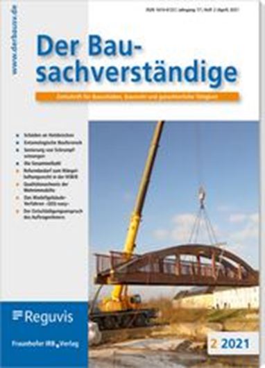 Der Bausachverständige. Der Bausachverständige.