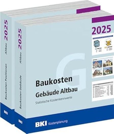 BKI Baukosten Gebäude + Positionen Altbau 2025 Kombi-Paket BKI Baukosten Gebäude + Positionen Altbau 2025 Kombi-Paket