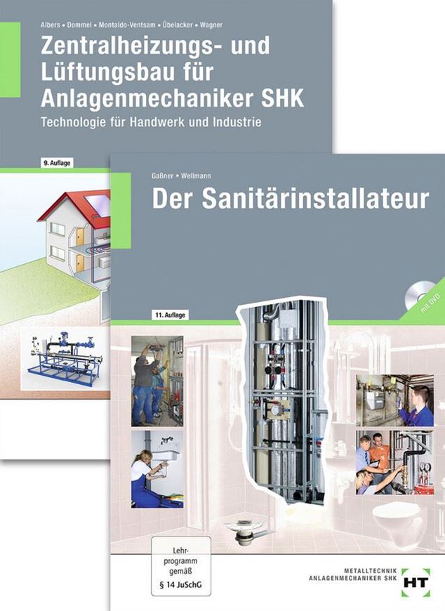Der Sanitärinstallateur + Zentralheizungs- und Lüftungsbau für Anlagenmechaniker - Paketangebot