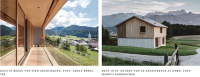 Häuser in den Bergen