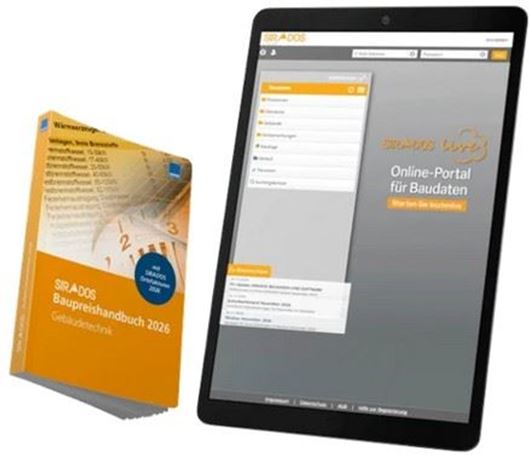 SIRADOS Baupreishandbuch 2025 Gebäudetechnik Bundle mit Online-Version