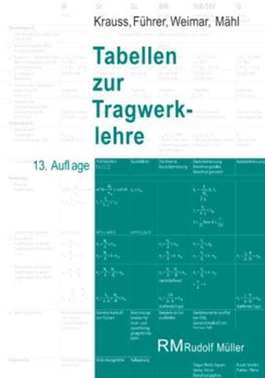 Tabellen zur Tragwerklehre