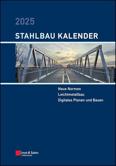 Stahlbau-Kalender 2025 Einzelbezug