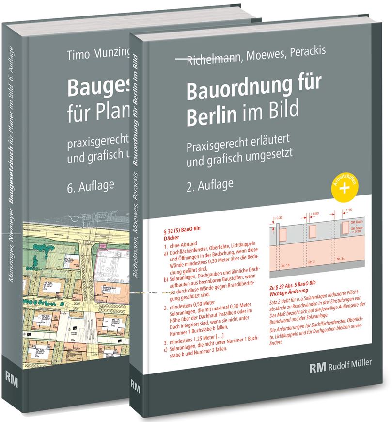 Buchpaket: Baugesetzbuch für Planer im Bild & Bauordnung Berlin im Bild