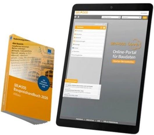 SIRADOS Baupreishandbuch 2026  Altbau  BUNDLE mit Online-Version