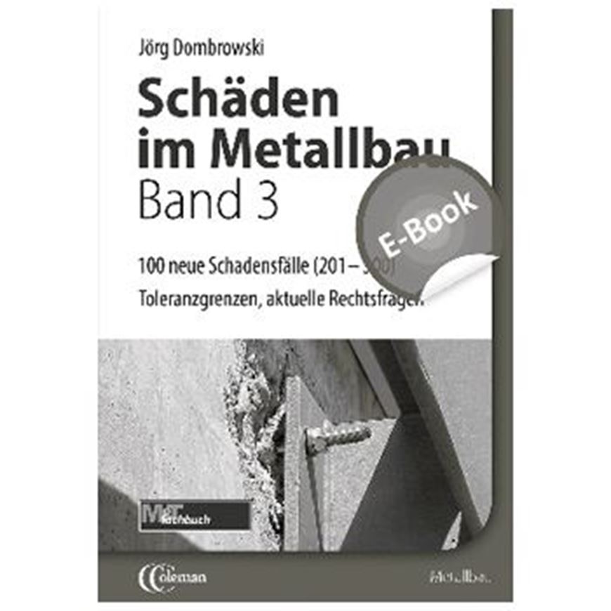Schäden im Metallbau-Band 3 EBOOK