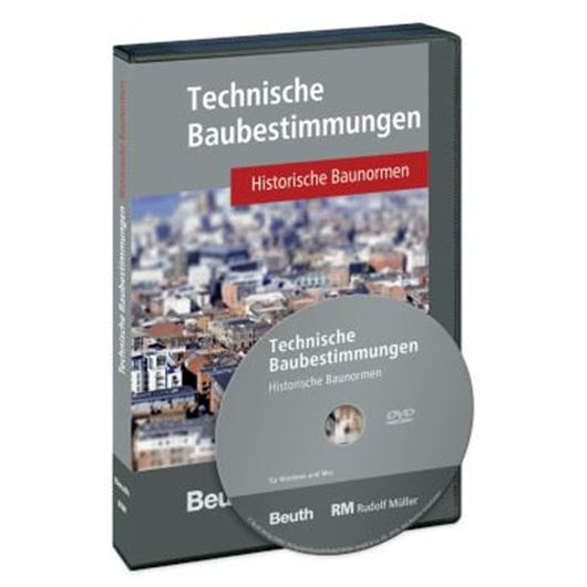 Technische Baubestimmungen - Historische Baunormen - DVD, DVD-ROM