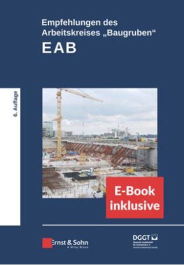 Empfehlungen des Arbeitskreises "Baugruben" (EAB) (inkl. e-PDF)