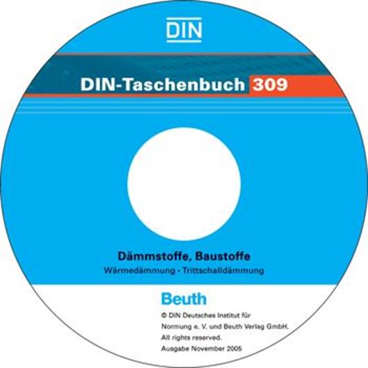 DIN-Taschenbuch 309: Dämmstoffe, Baustoffe   