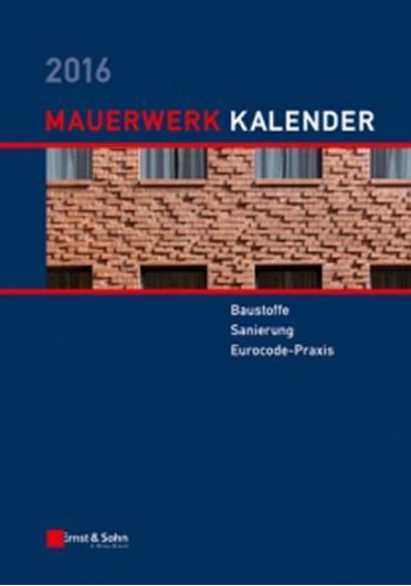 Mauerwerk-Kalender 2016