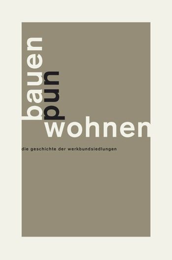 Bauen und Wohnen   