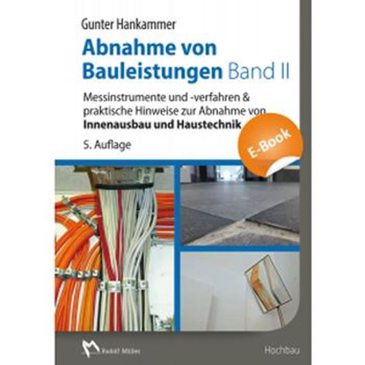 Abnahme von Bauleistungen - Band 2 / EBOOK