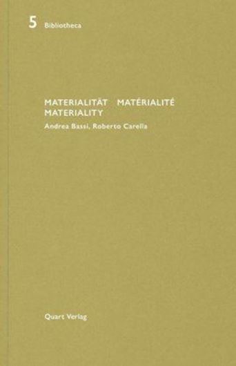 Materialität / Materialite / Materiality