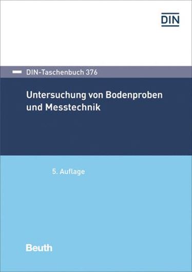 Untersuchung von Bodenproben und Messtechnik Bd. 376