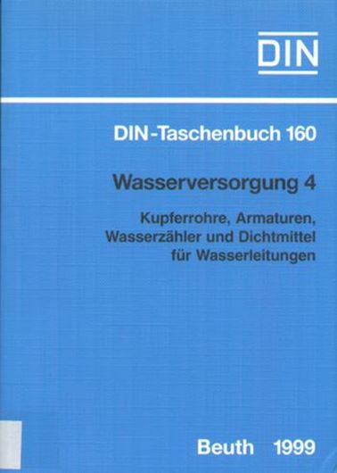 DIN-Taschenbuch 160: Wasserversorgung 4