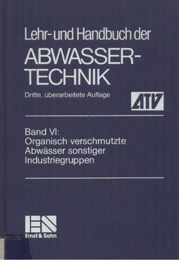 Lehr- und Handbuch der Abwassertechnik, Bd. 6