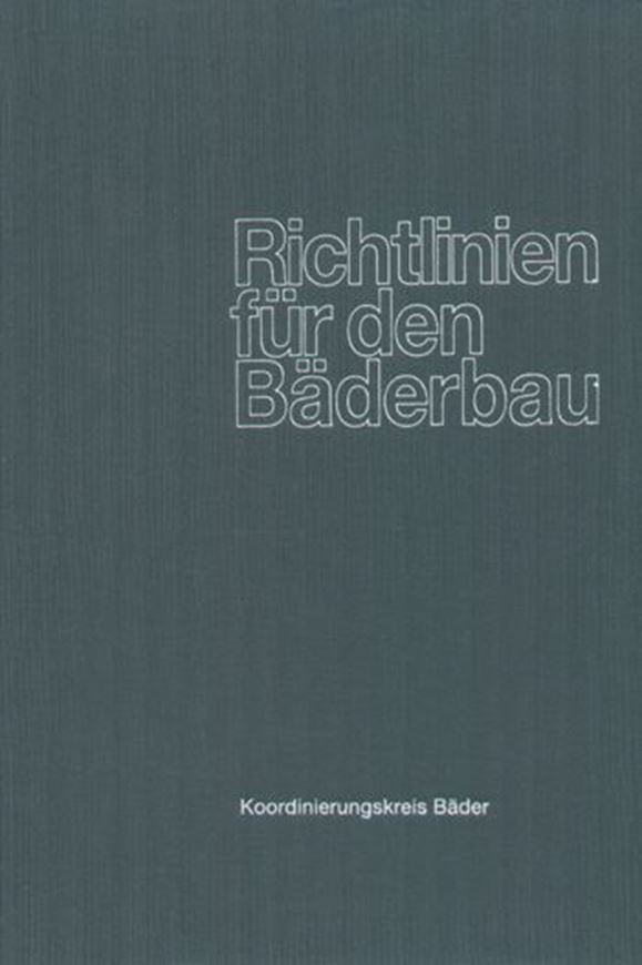 Richtlinien für den Bäderbau   