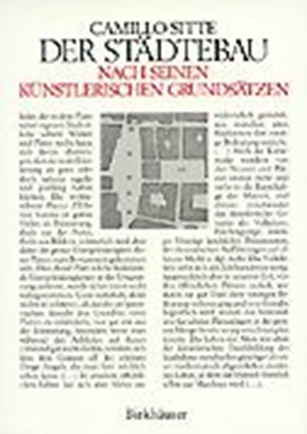 Der Städtebau nach seinen künstlerischen Grundsätzen