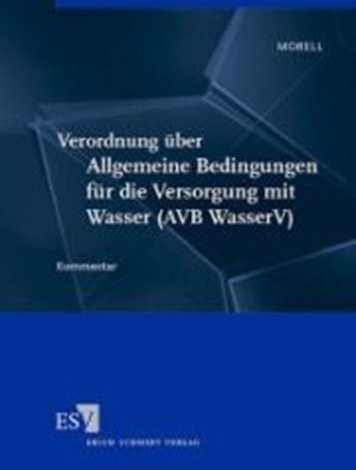 Verordnung über Allgemeine Bedingungen für die Versorgung mi t Wasser (AVB WasserV)