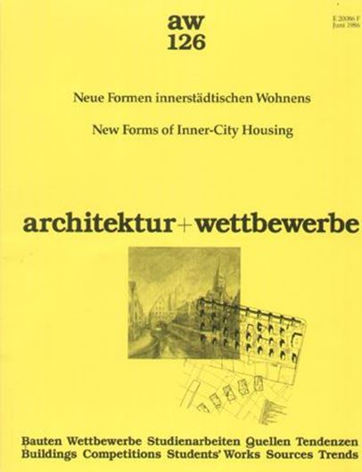 Neue Formen innerstädtischen Wohnens   