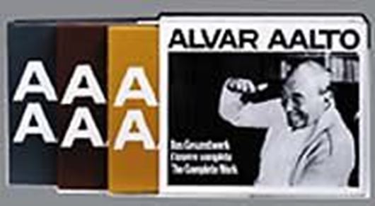 Alvar Aalto Gesamtausgabe in Kassette   