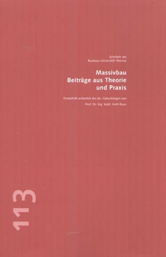 Massivbau - Beiträge aus Theorie und Praxis   