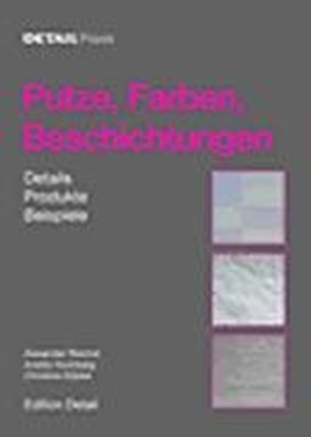 Putze, Farben, Beschichtungen