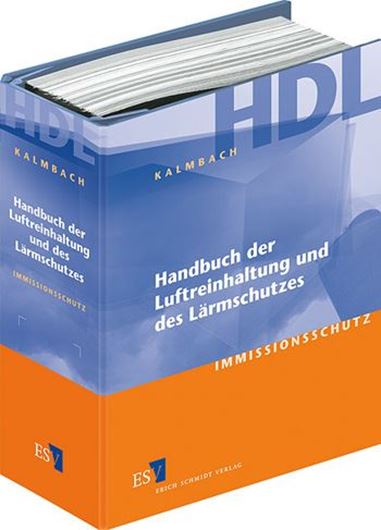Handbuch der Luftreinhaltung und des Lärmschutzes