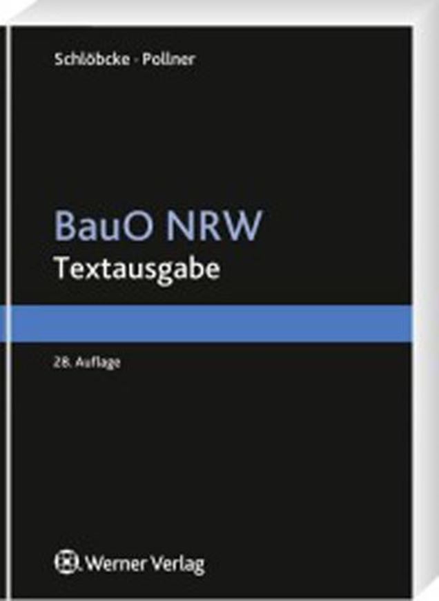 BauO NRW Textausgabe